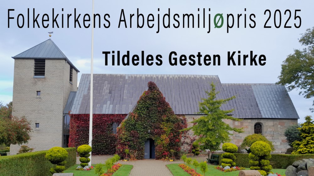 Billede til nyheden Her er vinderen af Folkekirkens Arbejdsmiljøpris 2025